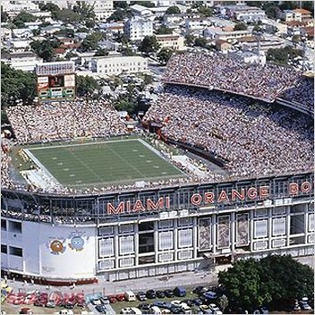 Miami Orange Bowl Miami Field Florida